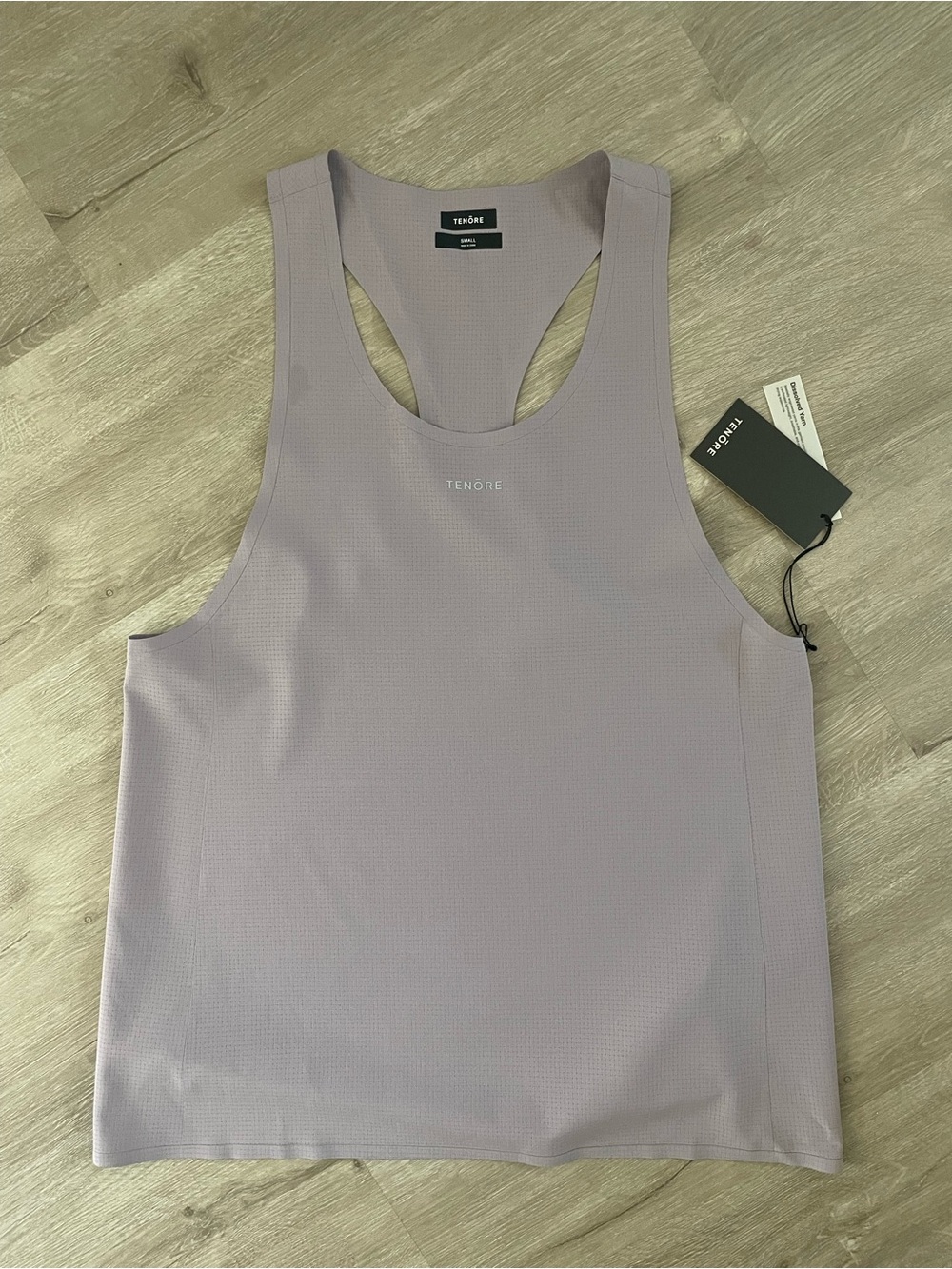 NWT Tenore Women’s Dusty Purple Athletic Quick Dry Tank Top Size Small